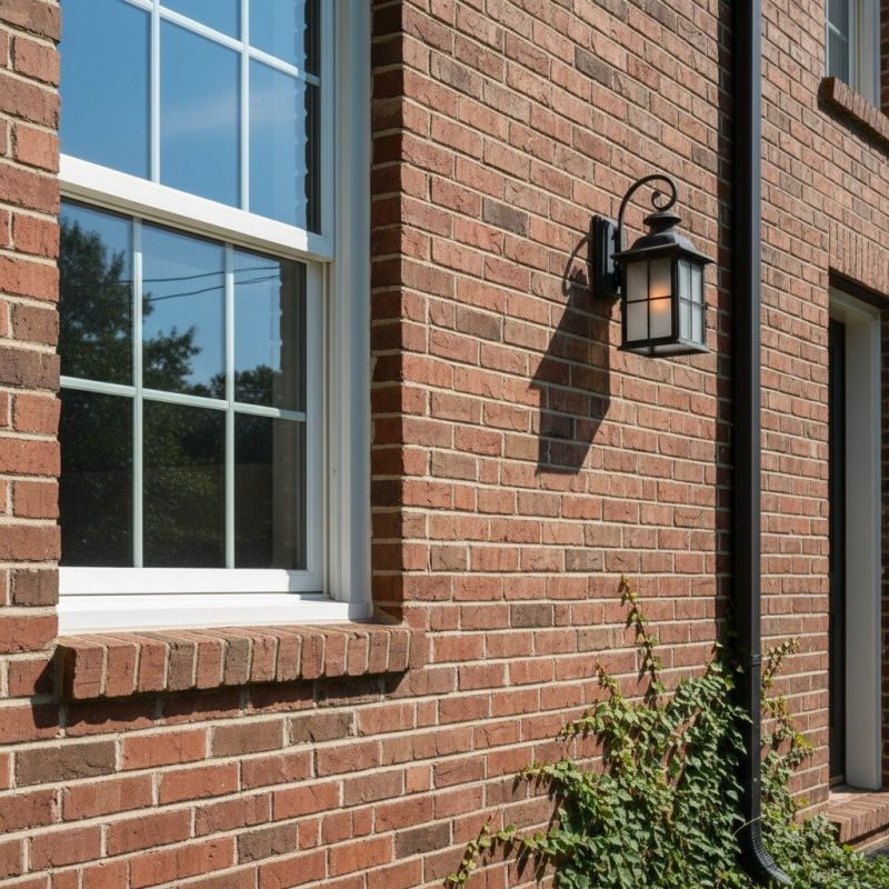 Brick Veneer Siding Installation detail
